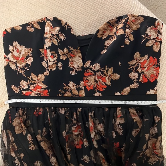 Rare Free People Dare to Dream Tulle Gown Floral Maxi Dress - Picture 10 of 11